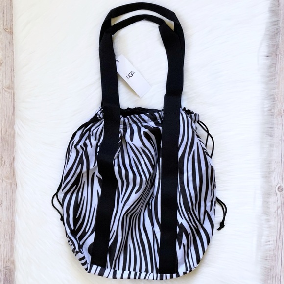 UGG Frannie Cinch Zebra Tote - Picture 4 of 8